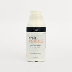 LUFIP Drain Pearls – Produktbild auf neutralem Hintergrund, effektiver Abflussreiniger für frische Abflüsse.